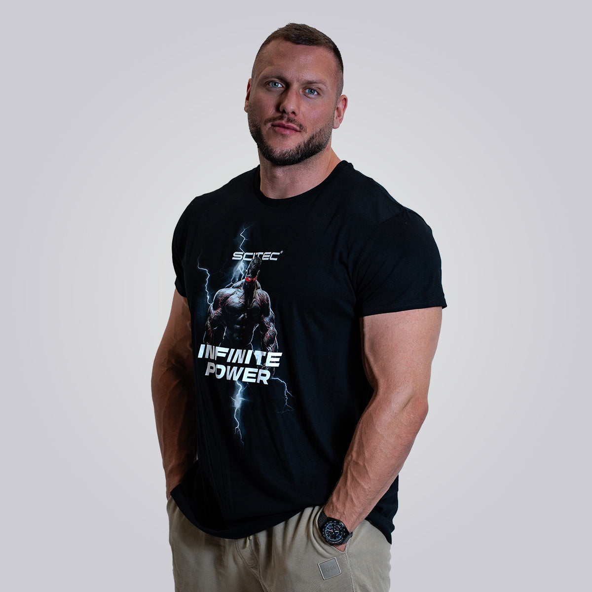 Scitec Hot Blood Infinity férfi póló