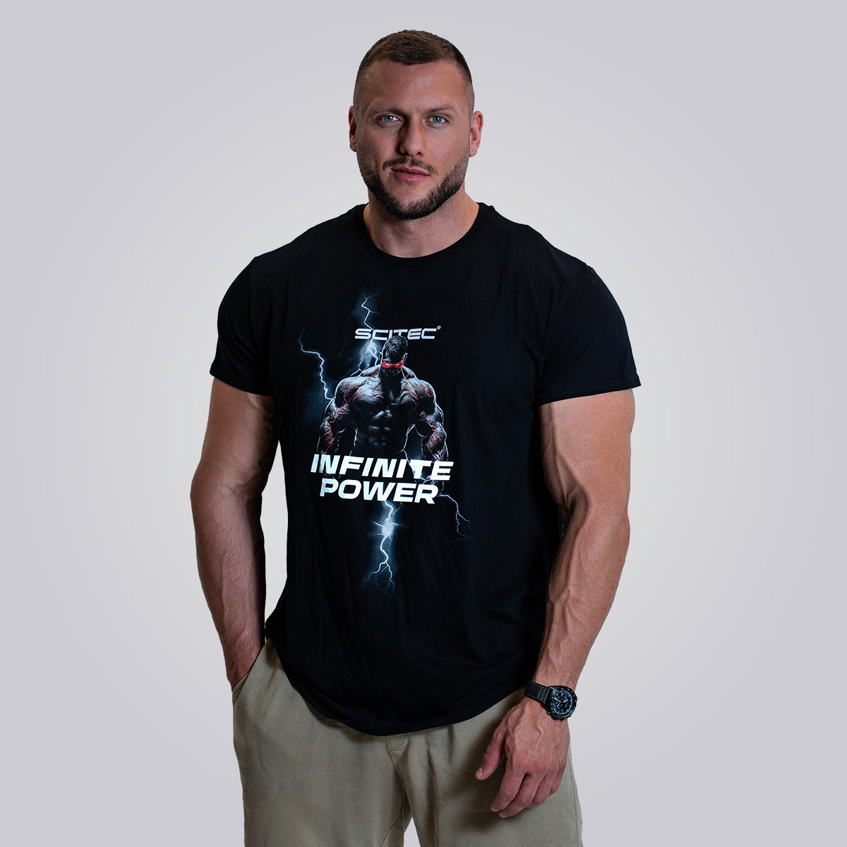 Scitec Hot Blood Infinity férfi póló