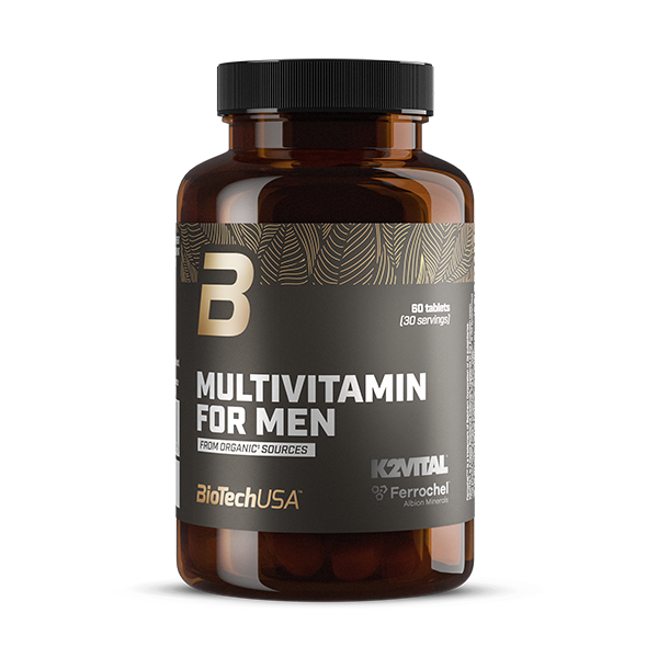 Multivitamin For Men from organic sources - 60 tabletta