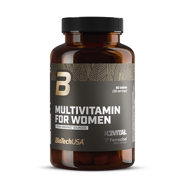 Multivitamin For Women from organic sources - 60 tabletta