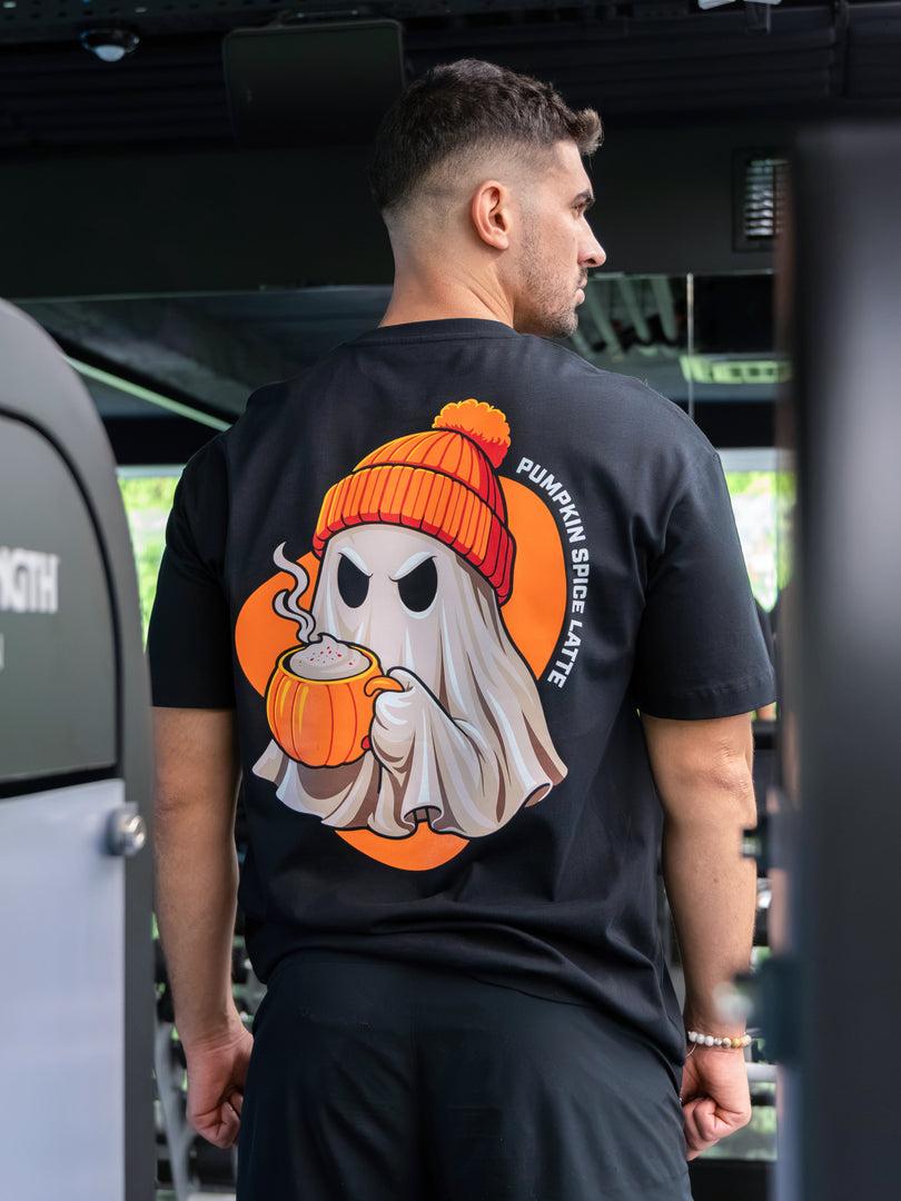 Limitált uniszex oversized póló (Pumpkin spice latte)