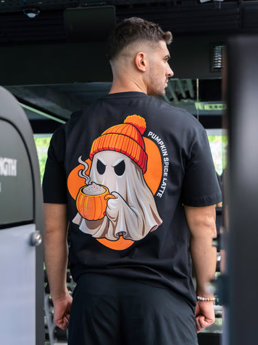 Limitált uniszex oversized póló (Pumpkin spice latte)