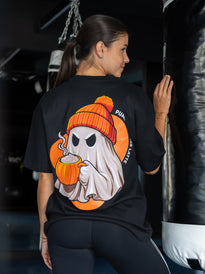 Limitált uniszex oversized póló (Pumpkin spice latte)