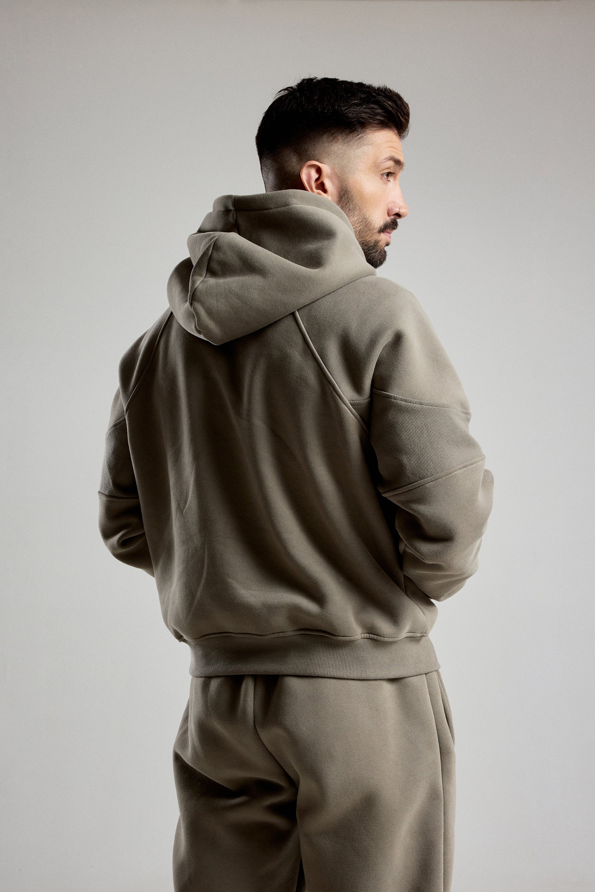 RISE COMFORT férfi kapucnis pulóver