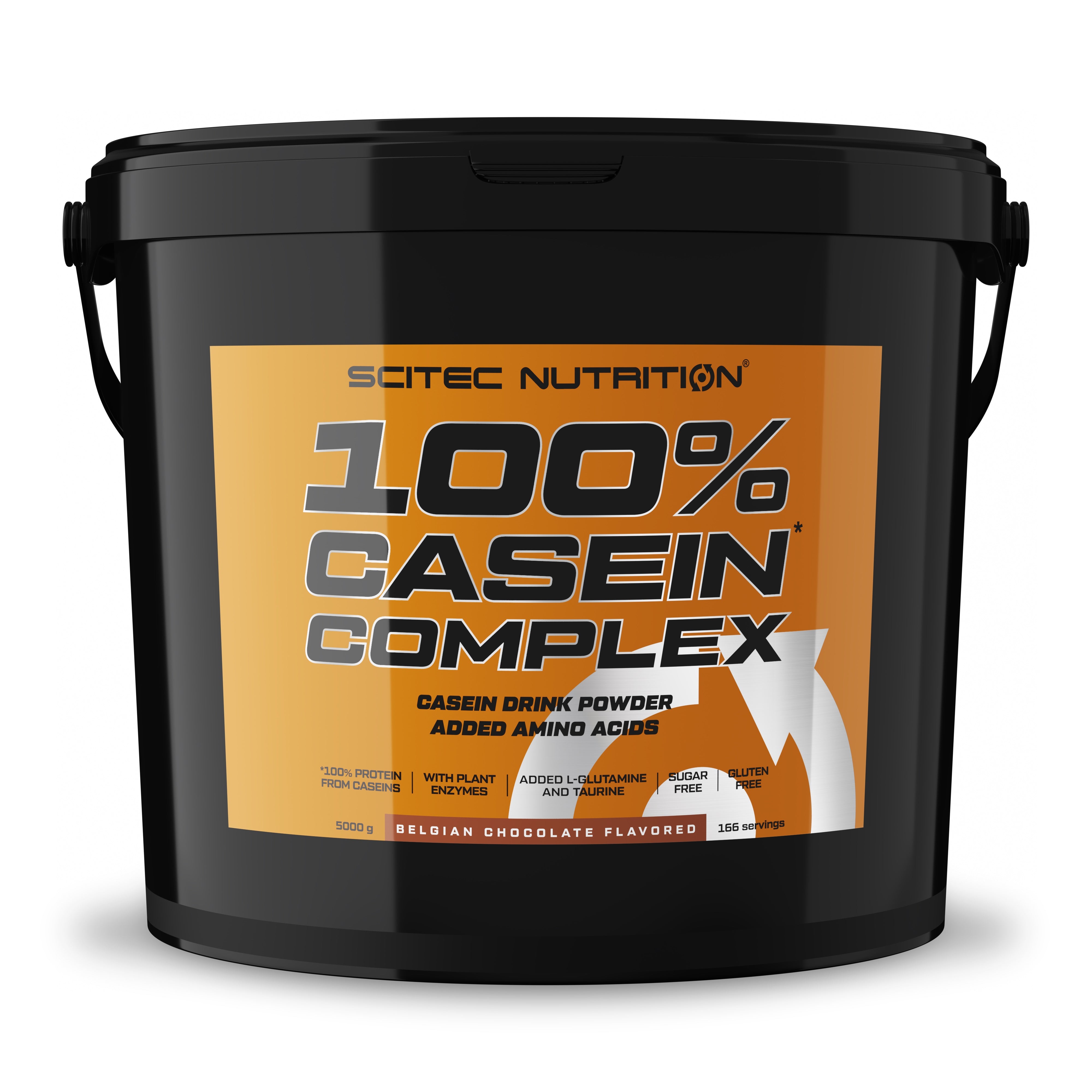 100% Casein Complex, belga csokoládé - 5000 g