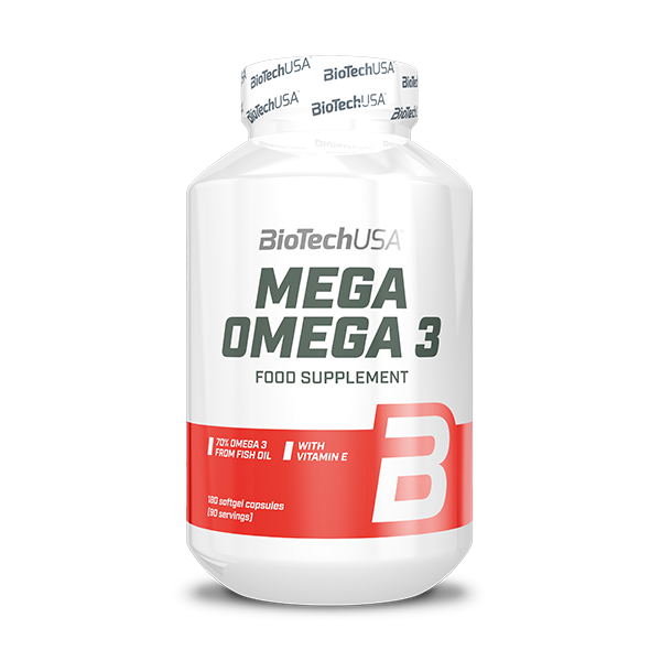 Mega Omega 3 - 180 lágykapszula