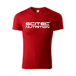 Basic Scitec Nutrition póló, férfi - piros