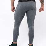 SIDEBACK Férfi leggings - Szürke