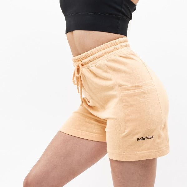 DEUCE Női pamut short - Papaya