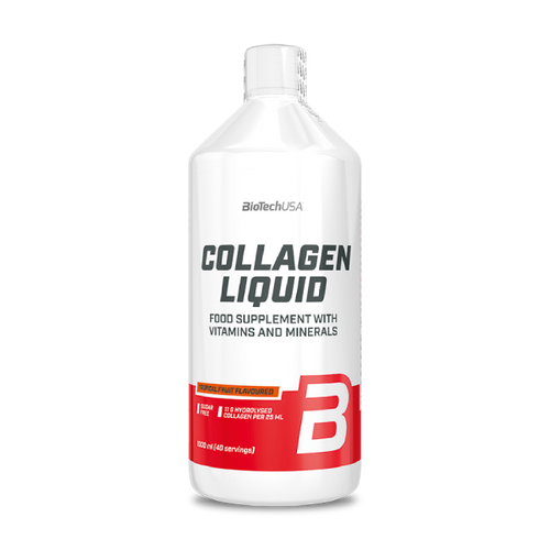 Collagen Liquid - 1000 ml trópusi gyümölcs - BioTechUSA