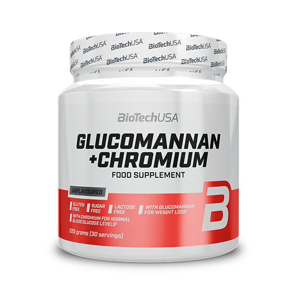 Glucomannan + Chromium étrend-kiegészítő italpor - 225 g