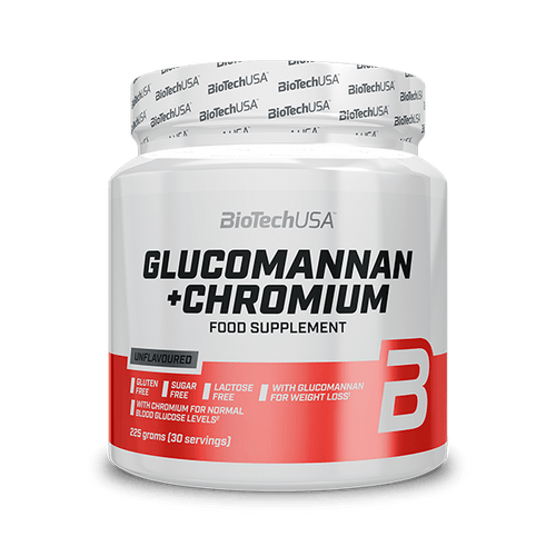 Glucomannan + Chromium étrend-kiegészítő italpor - 225 g