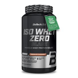 Iso Whey Zero Black tejsavófehérje-izolátum alapú italpor - 908 g