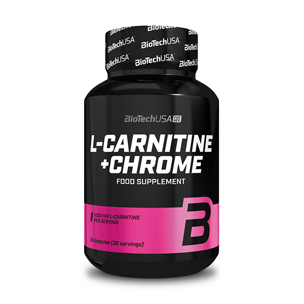 L-Carnitine + Chrome - 60 kapszula