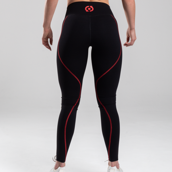 LUNA női leggings - fekete
