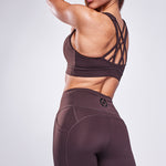 HARPER női leggings - barna