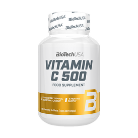 Vitamin C 500 - 120 rágótabletta - BioTechUSA