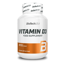 Vitamin D3 - 60 tabletta - BioTechUSA
