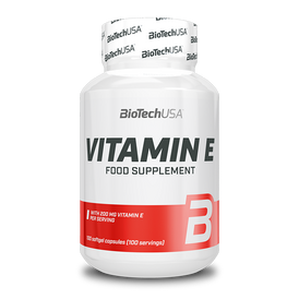 Vitamin E - 100 lágyzselatin kapszula - BioTechUSA