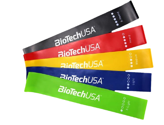 BioTechUSA fitness gumiszalag szett - 5 db