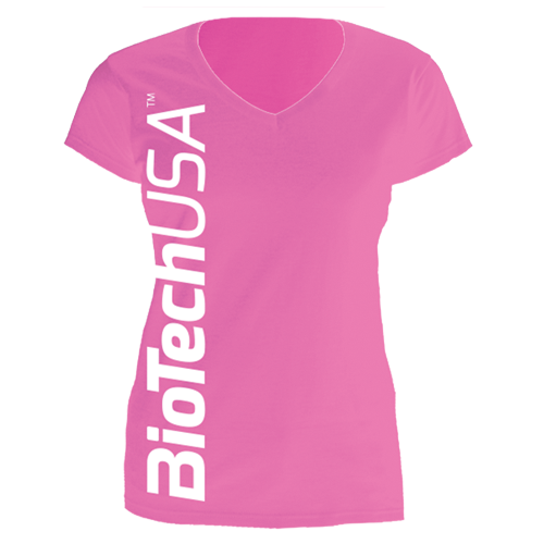 BioTechUSA női póló, Pink